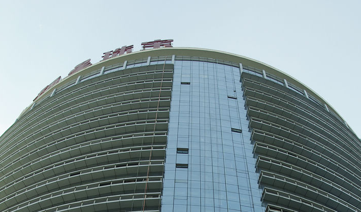 福星商會(huì)大廈外墻清洗